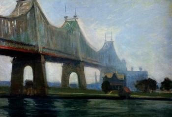 Edward Hopper : Queensborough Bridge
